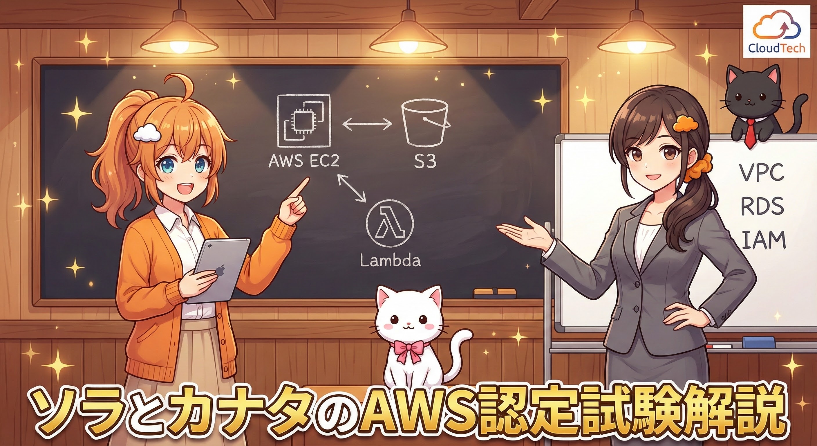 ソラとカナタのAWS認定試験解説